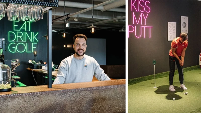 Markus Gaggl im Ruff Golf